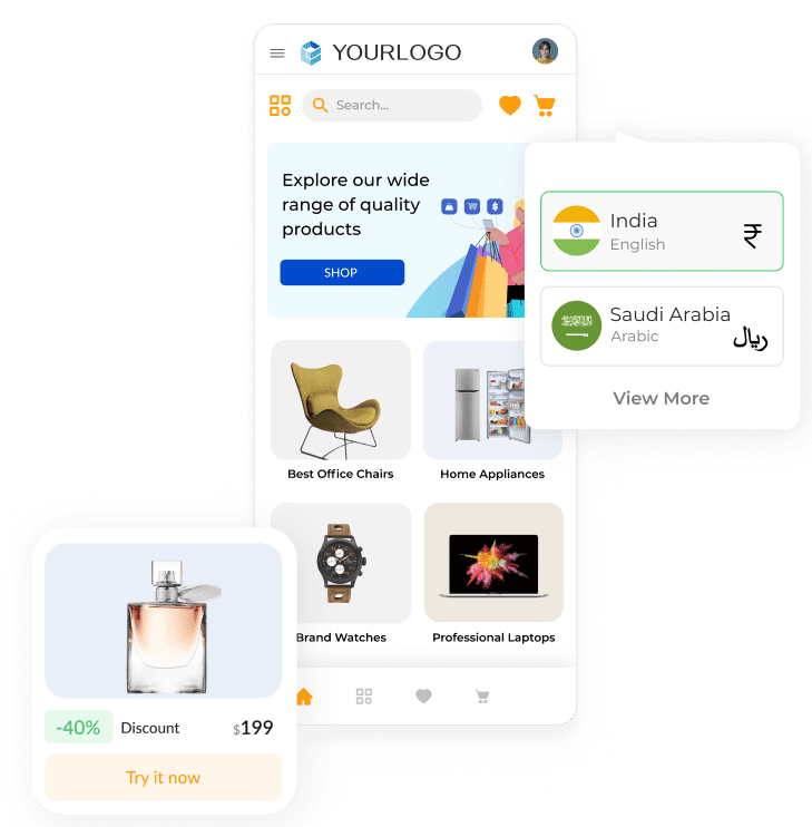 eCommerce app with Loyalty program