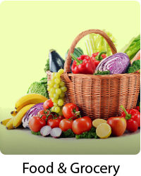 food grocery basket