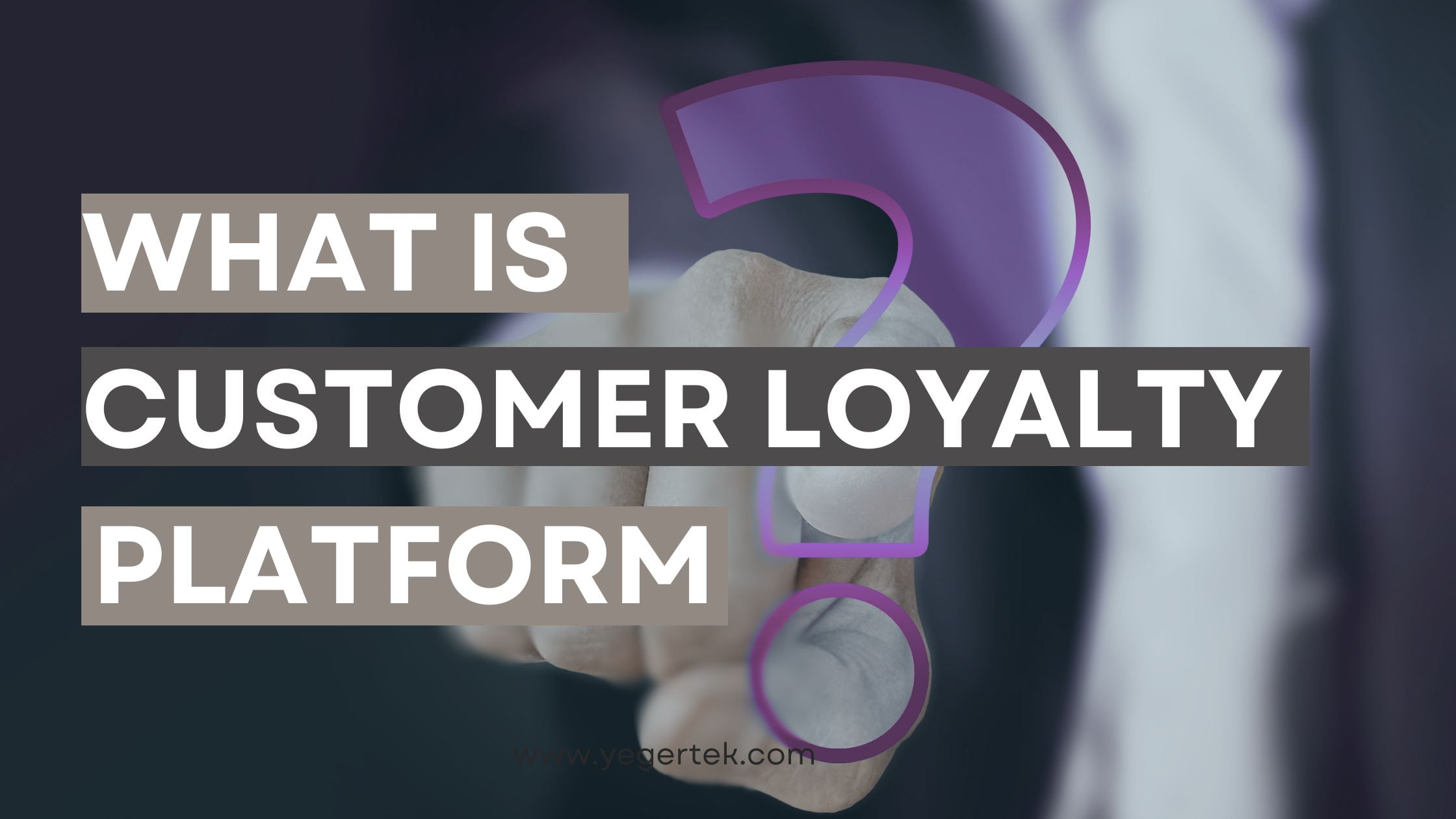 what is customer loyalty platform